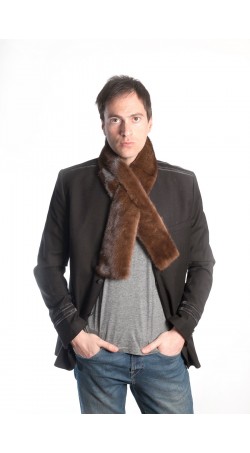 Mink fur scarf - unisex